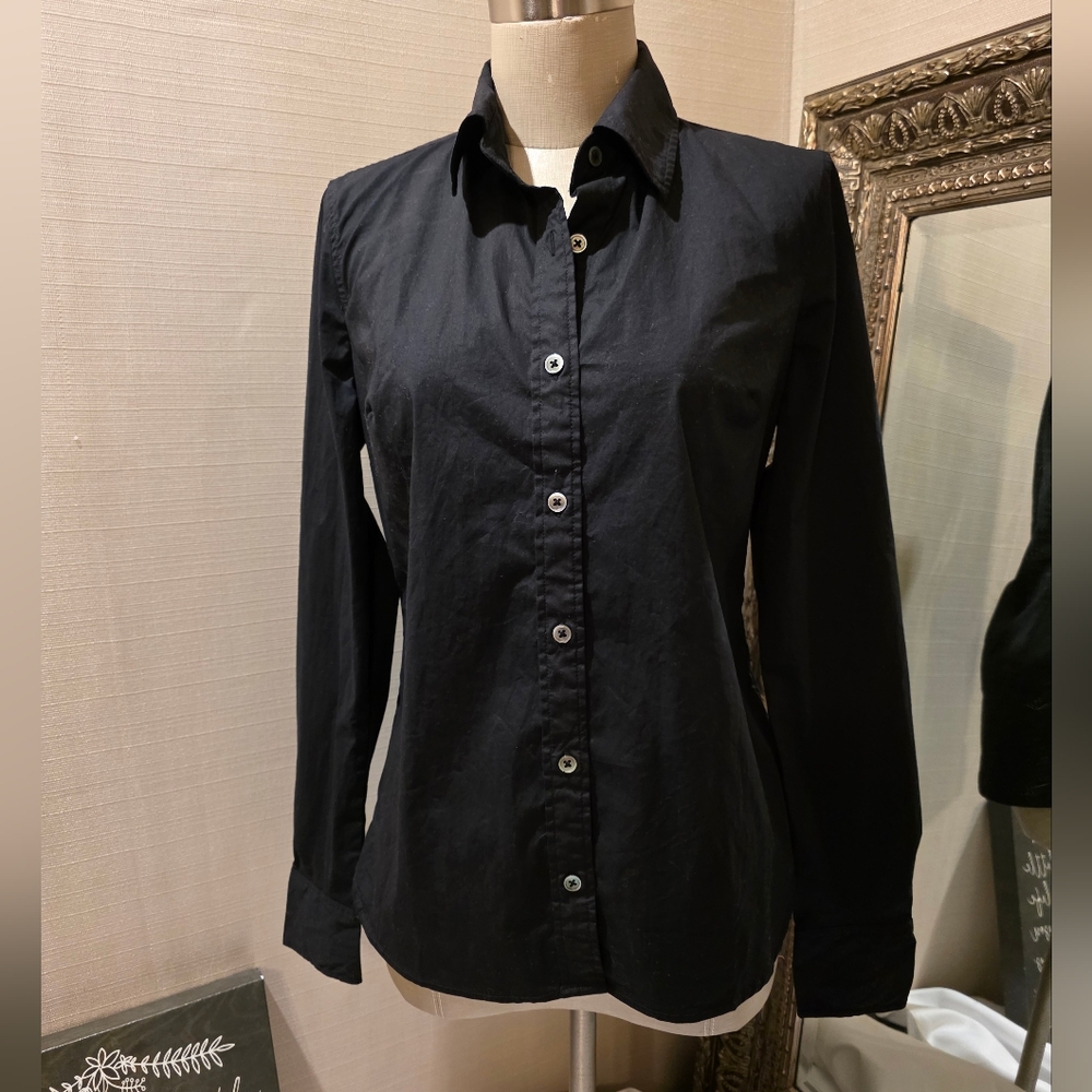 True Religion • Black Button-Down Shirt. Sz Sm.  EUC.